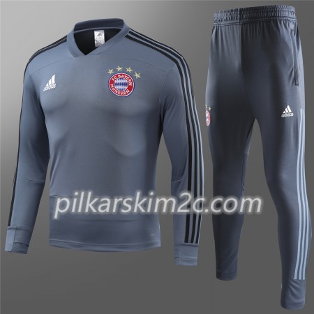 Bayern Monachium Komplet Bluzy Treningowe Szary 2018-2019
